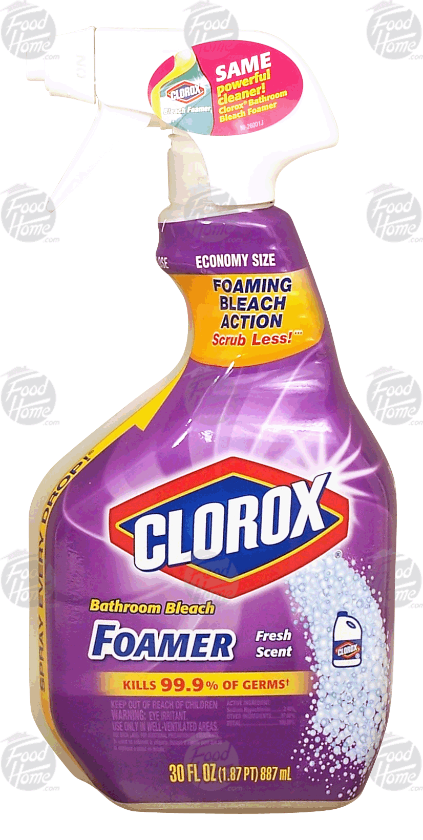 Clorox  bathroom bleach foamer, fresh scent Full-Size Picture